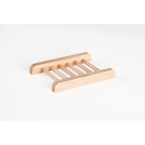 Porte-savon à barrettes bois