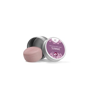 SUNNIE - shampoing solide format voyage - solaire - 25G - boite métal