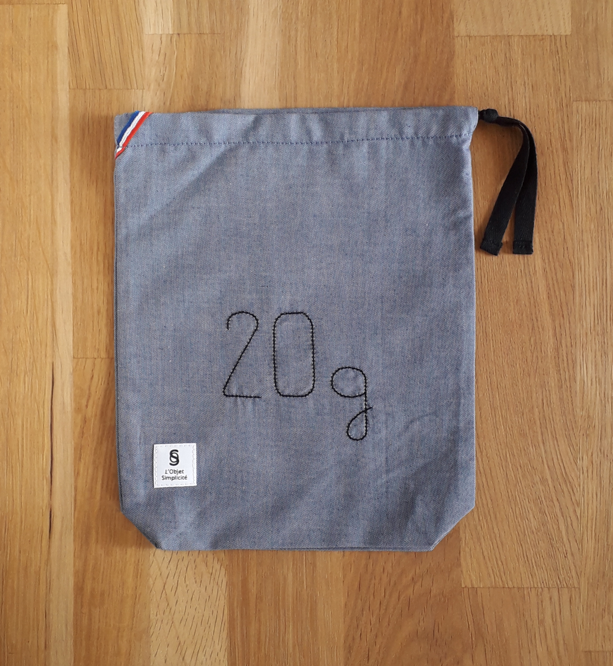 Sac à vrac - Bleu Denim 4