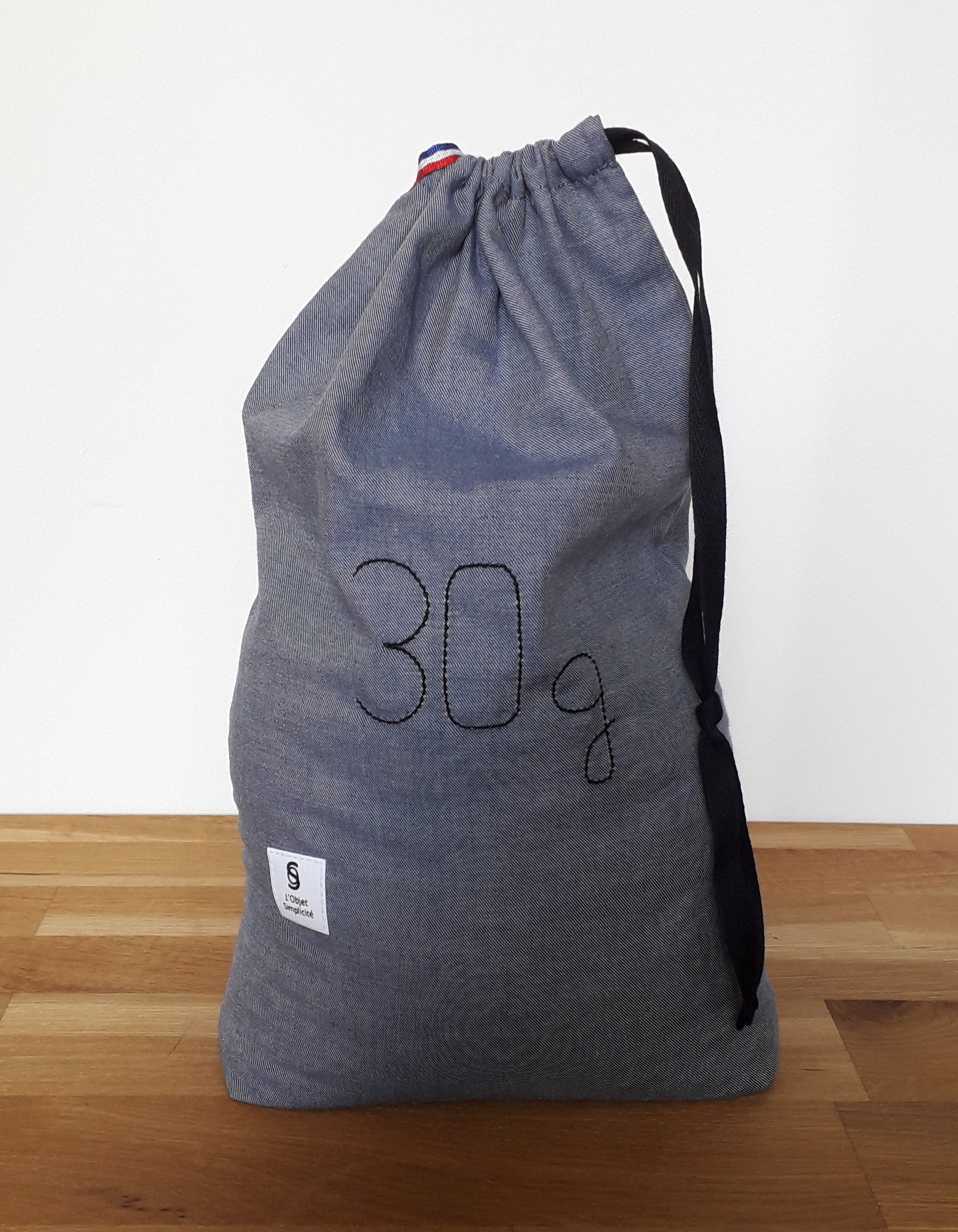 Sac à vrac - Bleu Denim 8