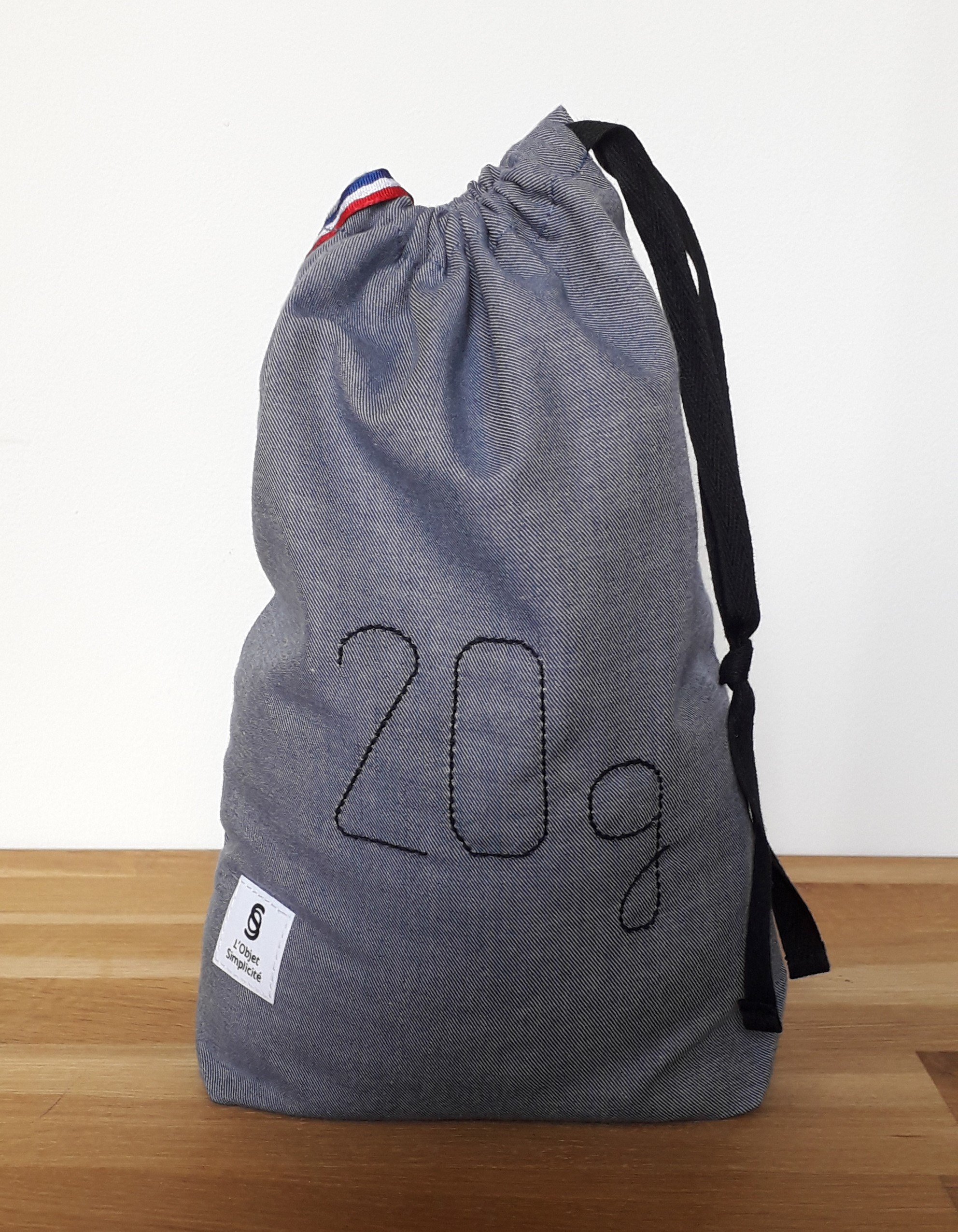 Sac à vrac - Bleu Denim 7