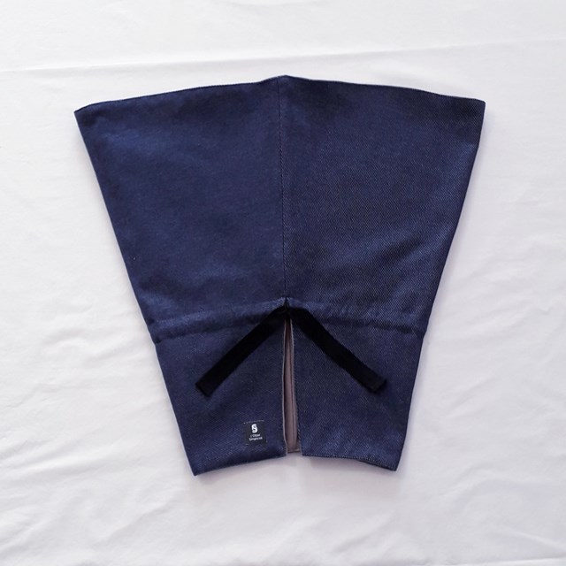 Cône à fleurs - Bleu marine / Taupe 11