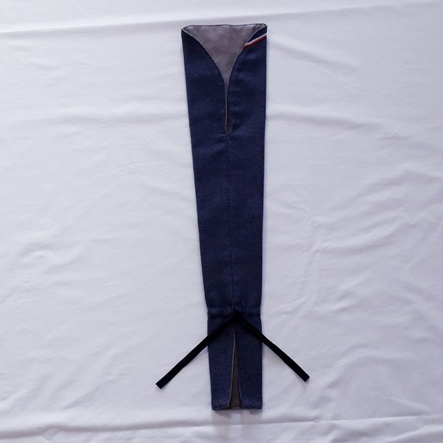 Cône à fleurs - Bleu marine / Taupe 9