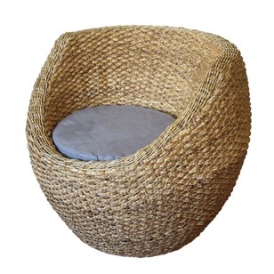 Fauteuil écologique lin ou chanvre déhoussable - plusieurs couleurs - Cocoon