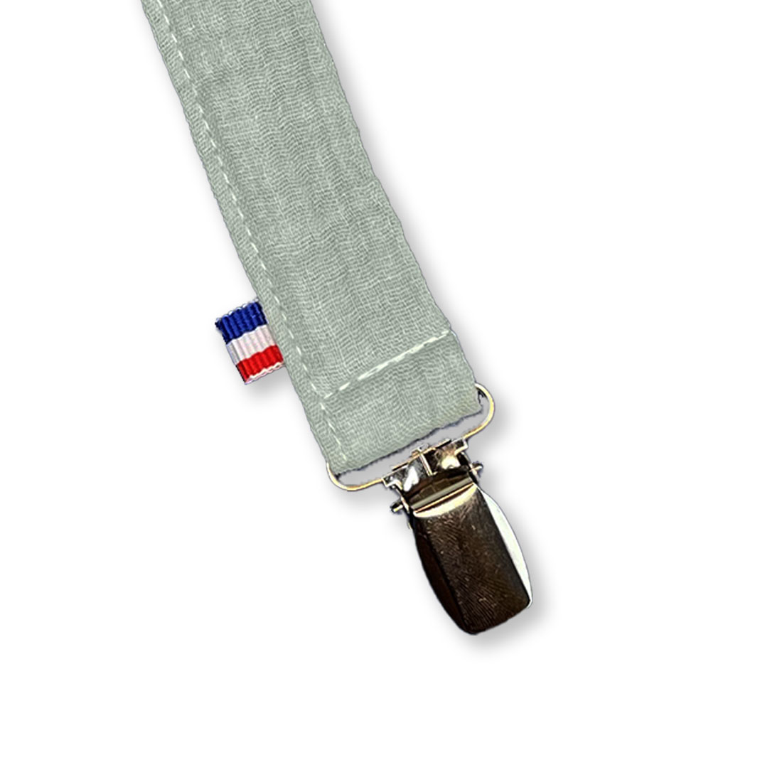 Attache Tétine en Coton Bio Teddy Vert 6