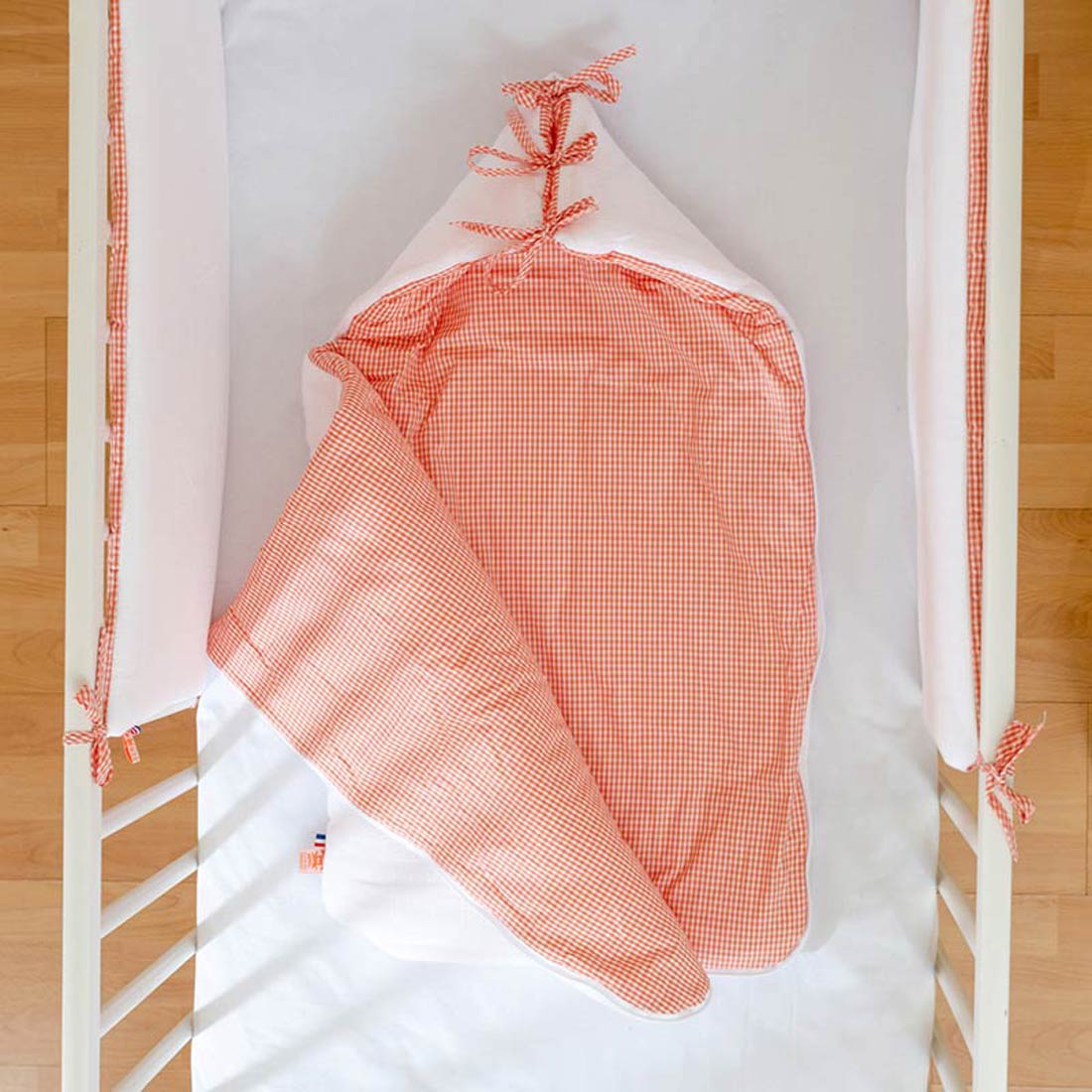 Nid d'Ange en Coton Bio Blanc 4