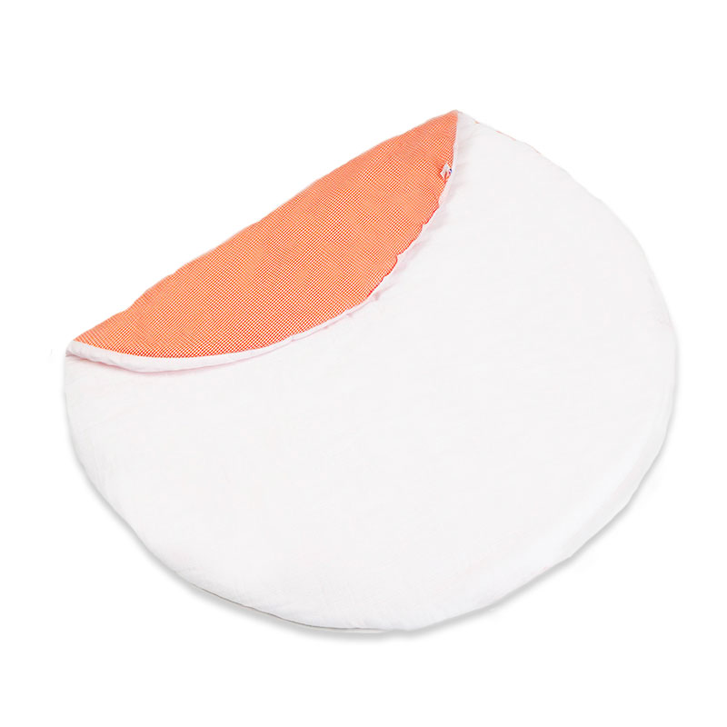 Tapis d'Eveil Havane en Coton Bio Blanc 2