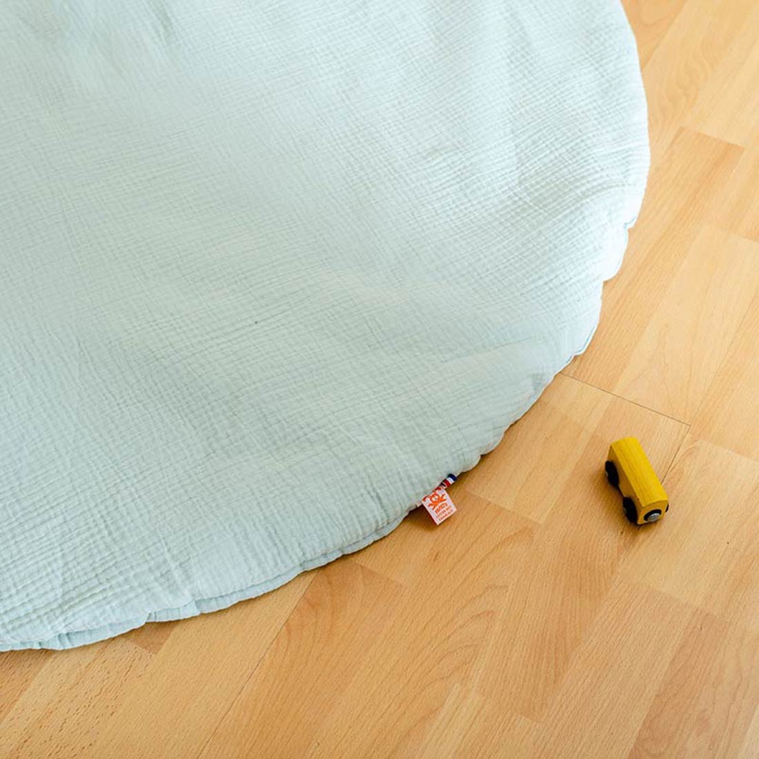 Tapis d'Eveil Havane en Coton Bio Vert 5