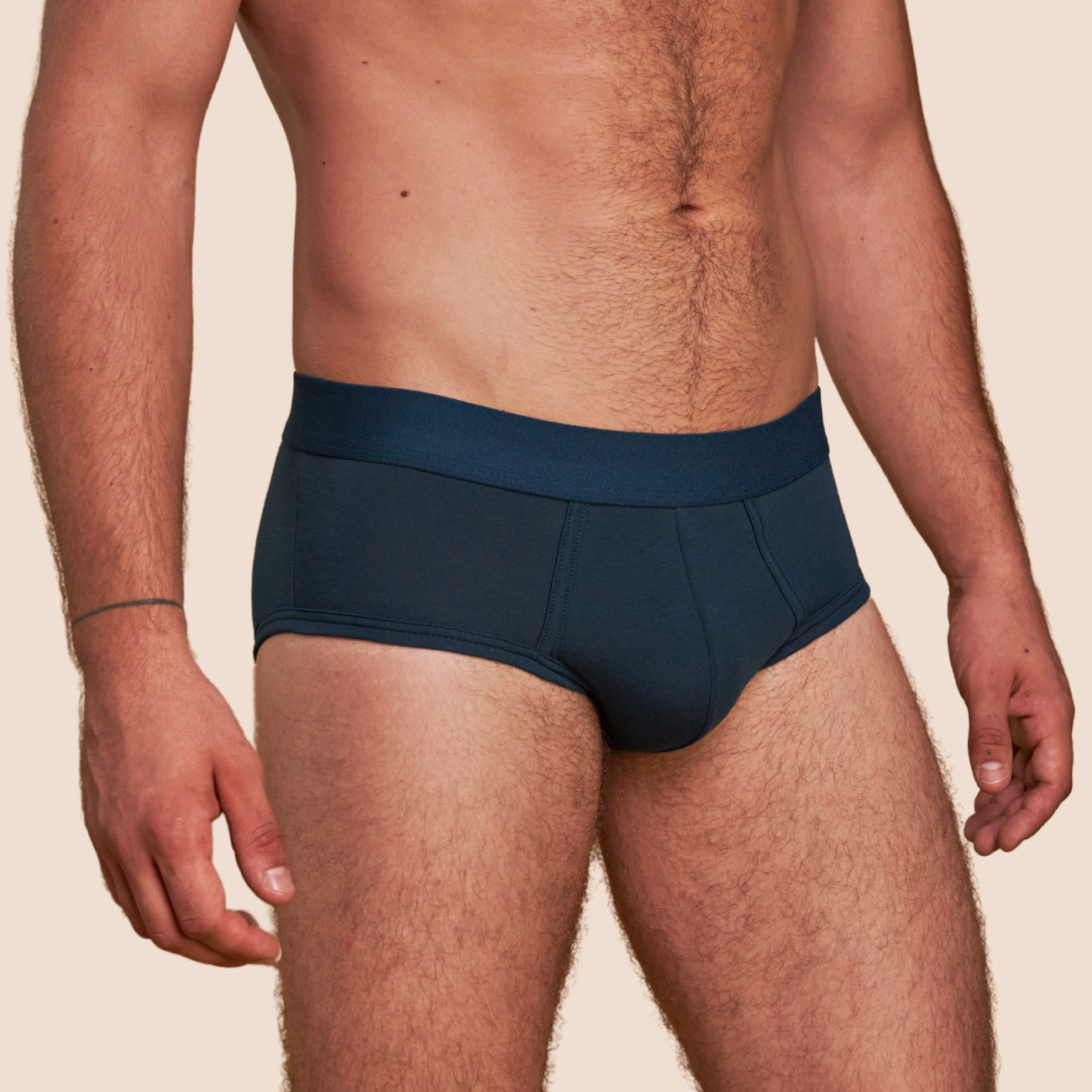 Slip bleu pétrole pour hommes