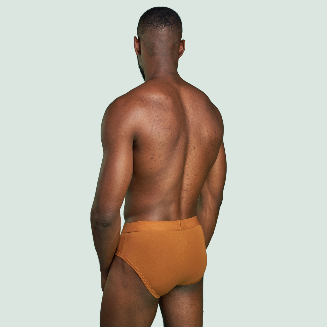Slip ocre pour hommes