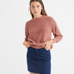 Pull col rond en coton  recyclé - TEJA TRASH de THINKING MU