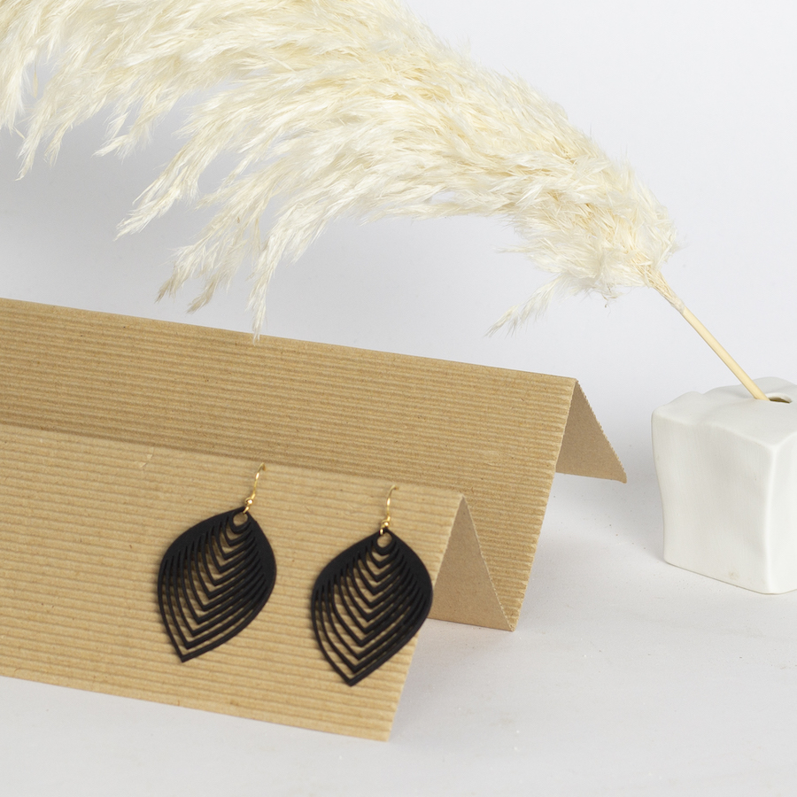 Boucles d'oreilles Janis - Upcycling chic - Livraison offerte 5