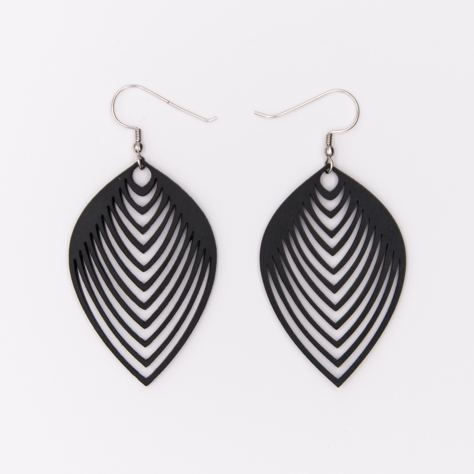 Boucles d'oreilles Janis - Upcycling chic - Livraison offerte 4