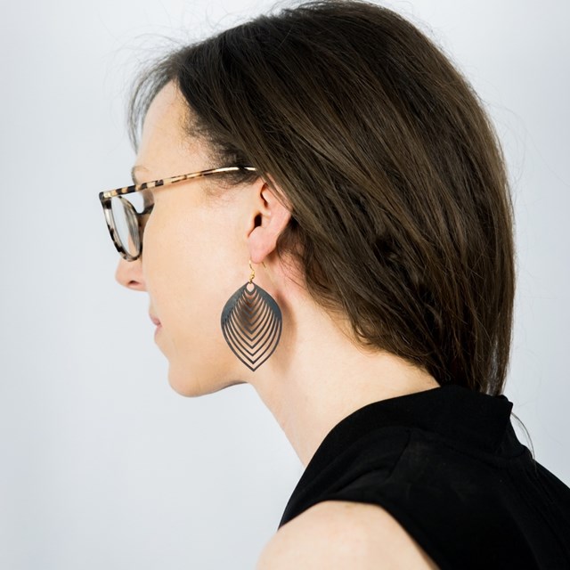 Boucles d'oreilles Janis - Upcycling chic - Livraison offerte 2