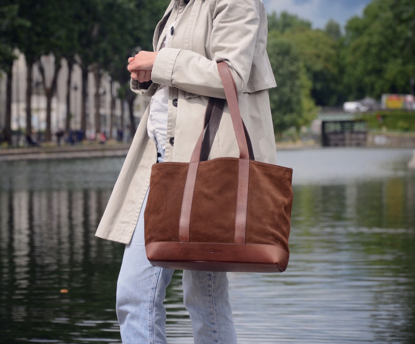 Sac Cabas OLGA Chocolat 4