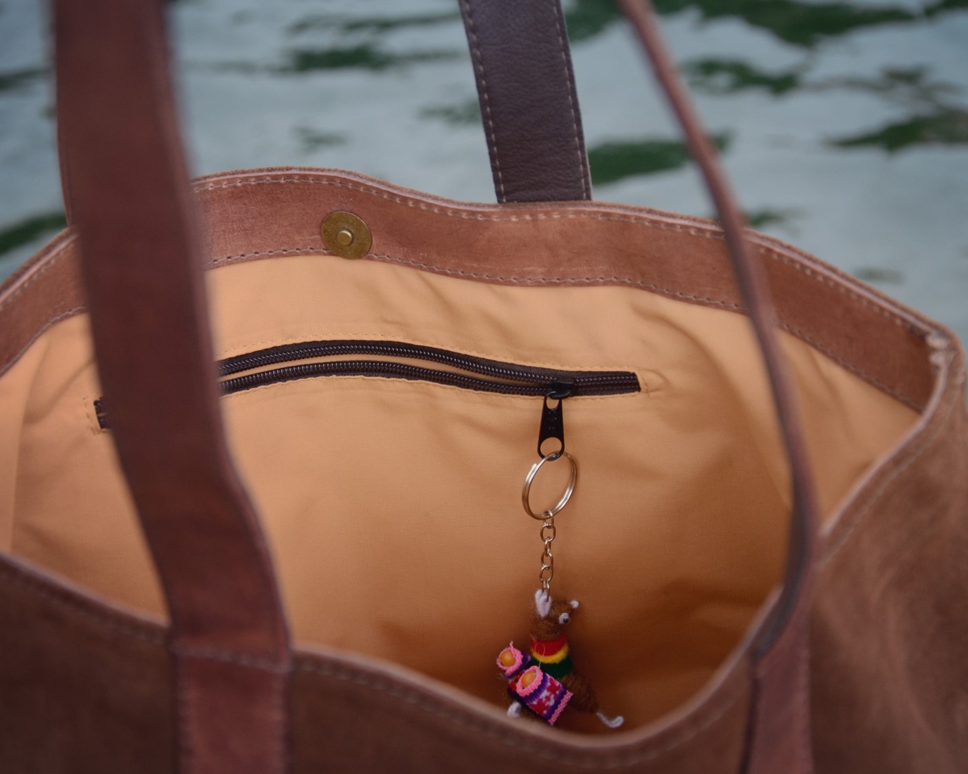 Sac Cabas OLGA Chocolat 9