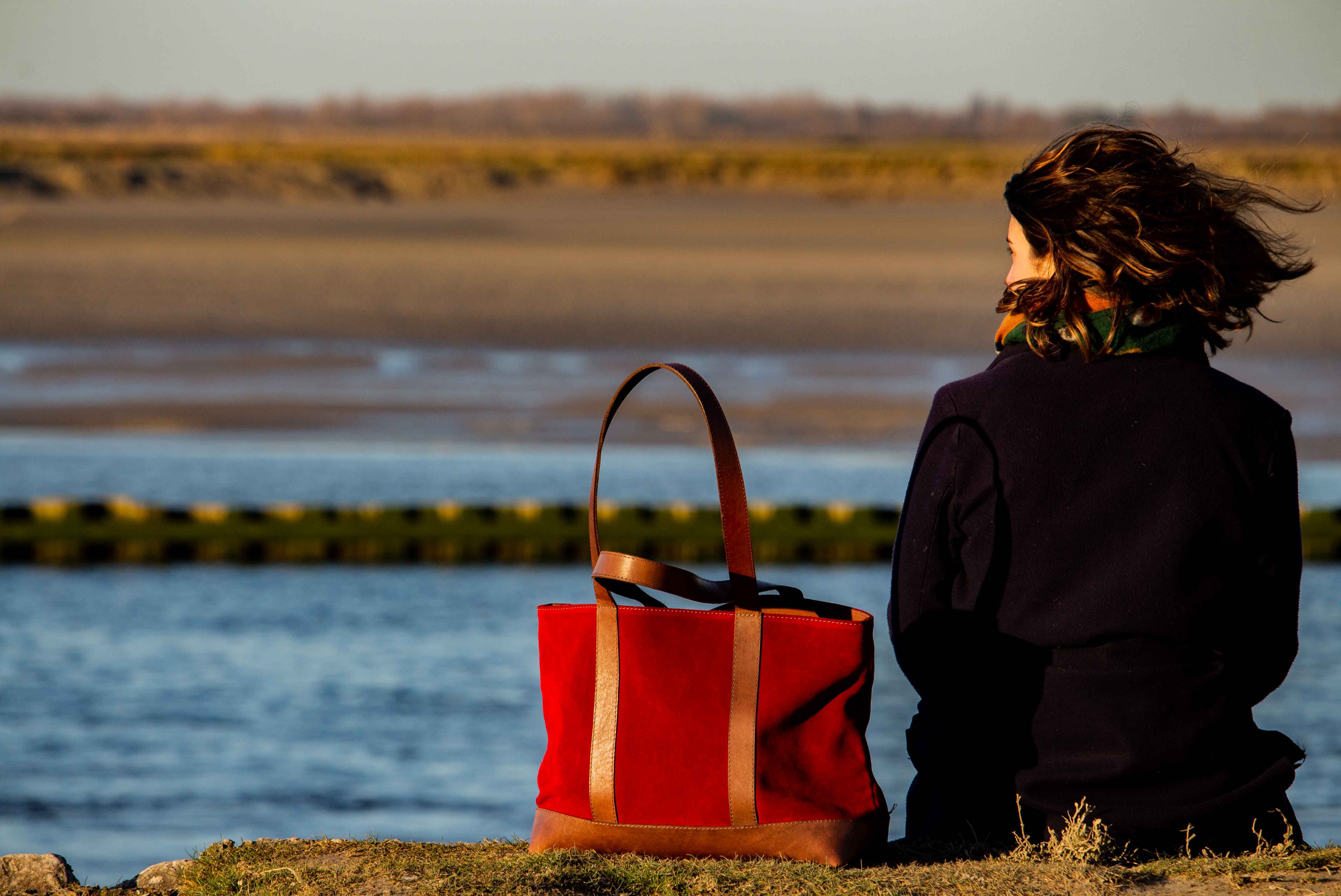 Sac Cabas OLGA Carmin 13