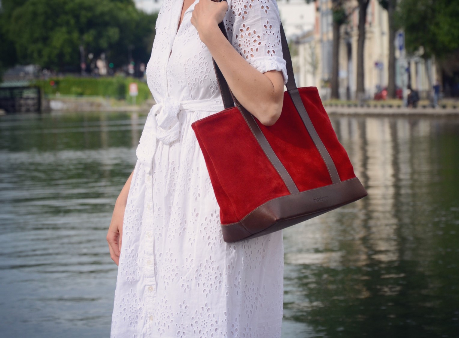 Sac Cabas OLGA Carmin 9