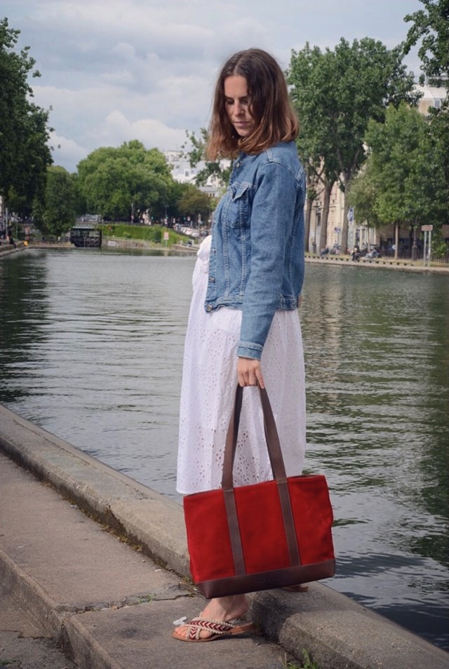 Sac Cabas OLGA Carmin 12
