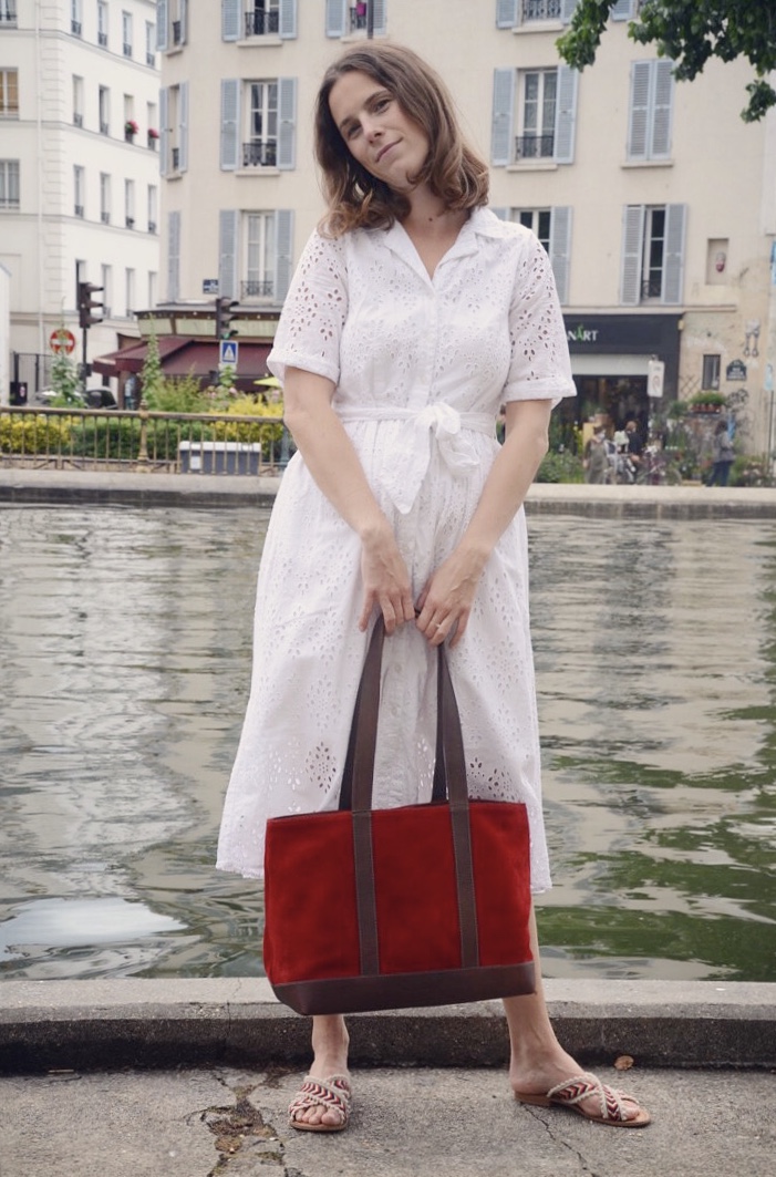 Sac Cabas OLGA Carmin 8