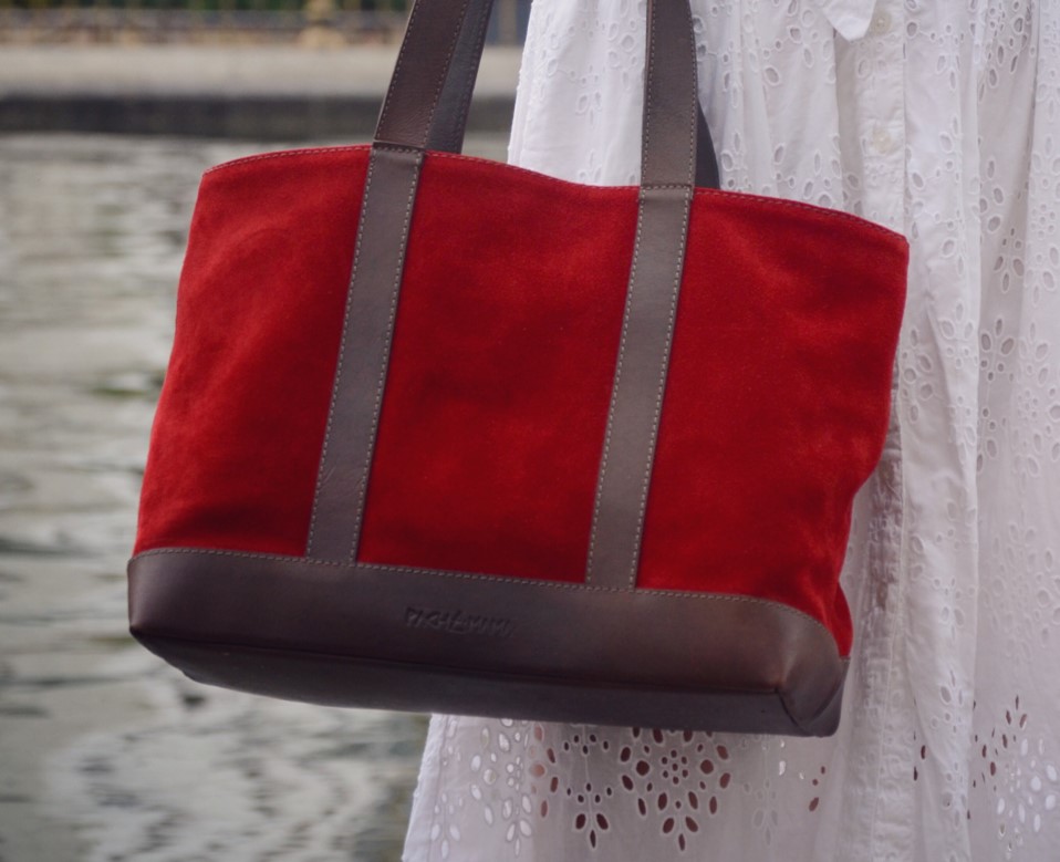 Sac Cabas OLGA Carmin 4