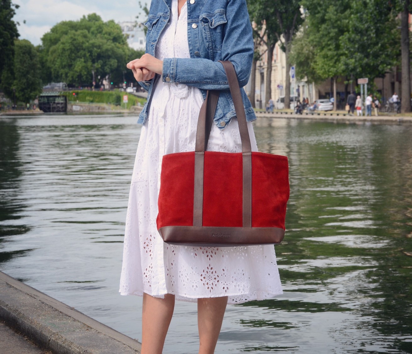 Sac Cabas OLGA Carmin 11