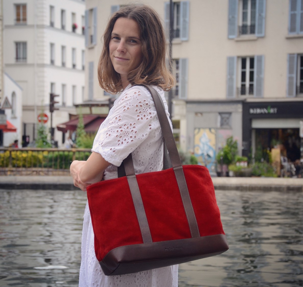 Sac Cabas OLGA Carmin 5