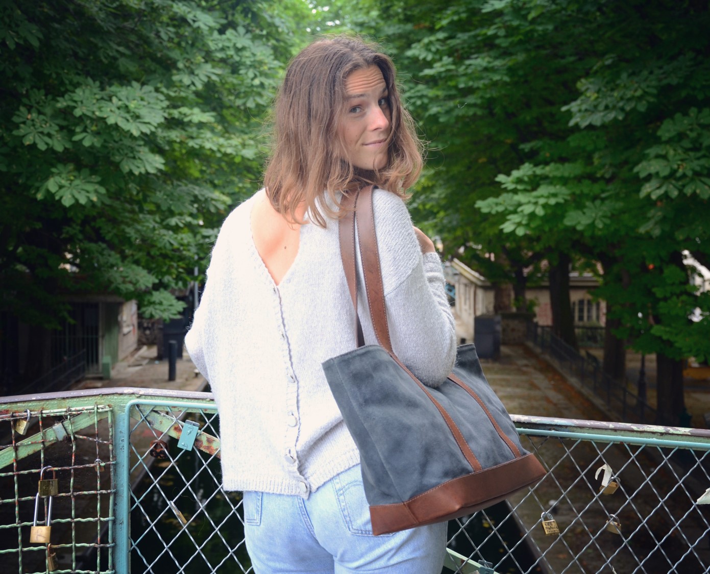 Sac Cabas OLGA Anthracite 8