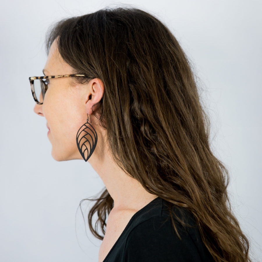 Boucles d'oreilles Marilyn - Upcycling chic - Livraison offerte 2