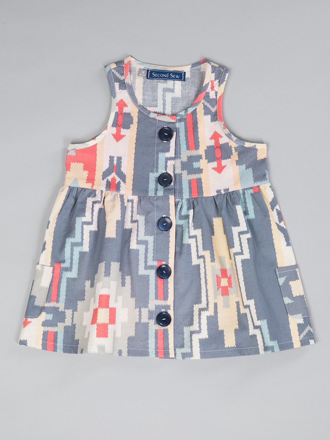 robe-dhulia-second-sew-tissu-recycle-bebe-enfant-made-in-france