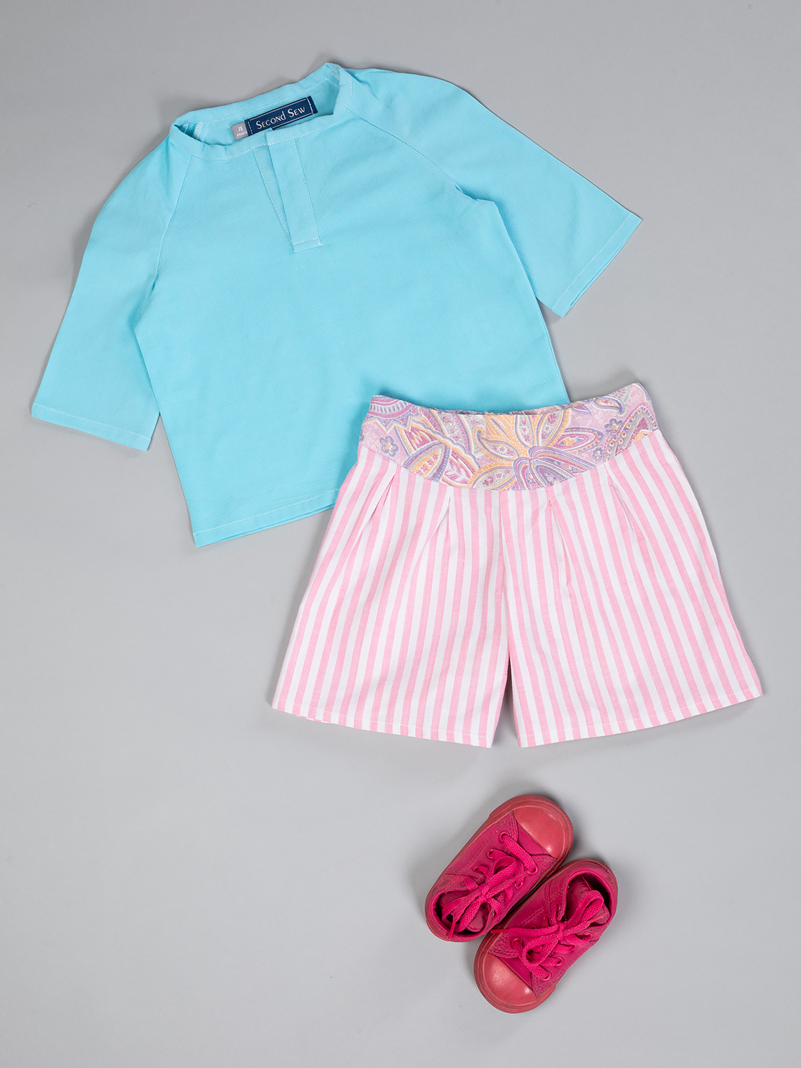 short-pornic-second-sew-tissu-recycle-bebe-enfant-made-in-france