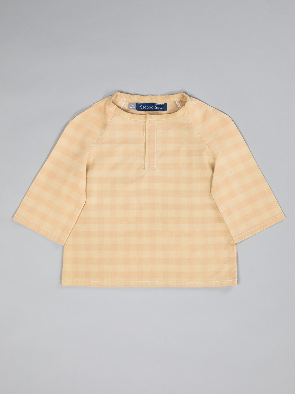 polo-quadrille-second-sew-tissu-recycle-bebe-enfant-made-in-france