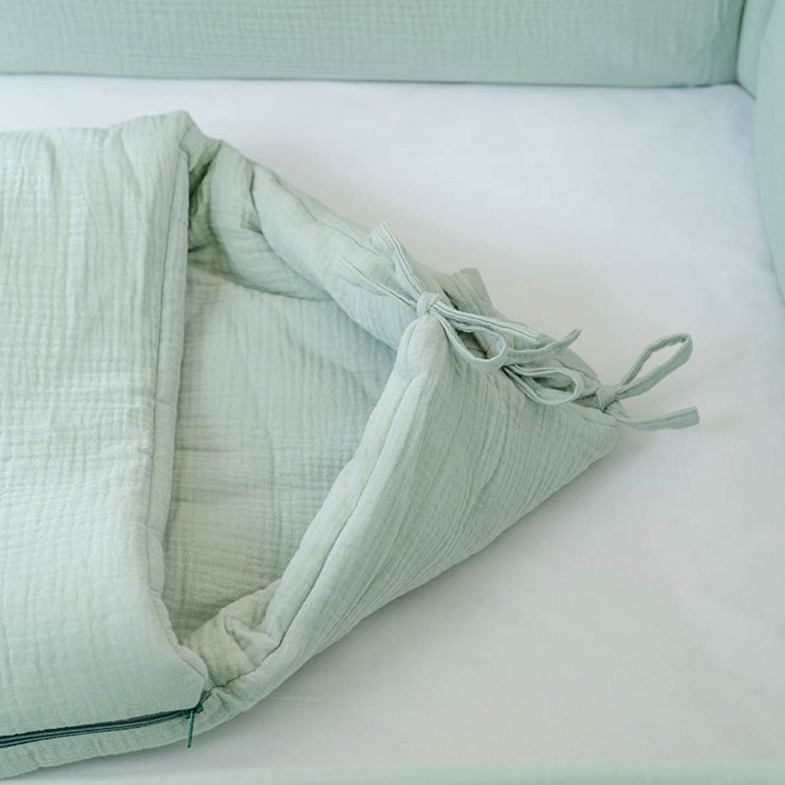 Nid d'Ange en Coton Bio Vert 7