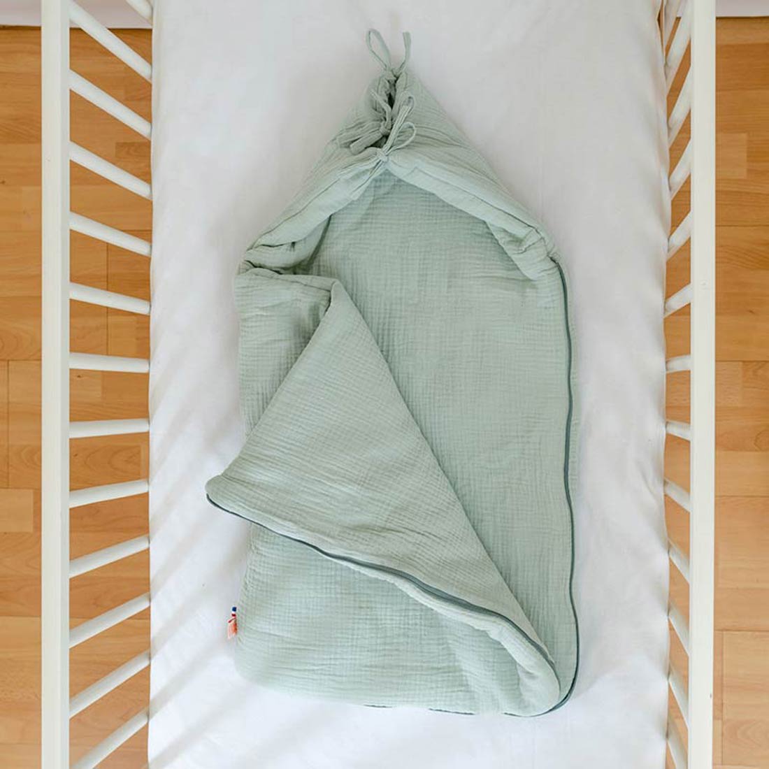 Nid d'Ange en Coton Bio Vert 5