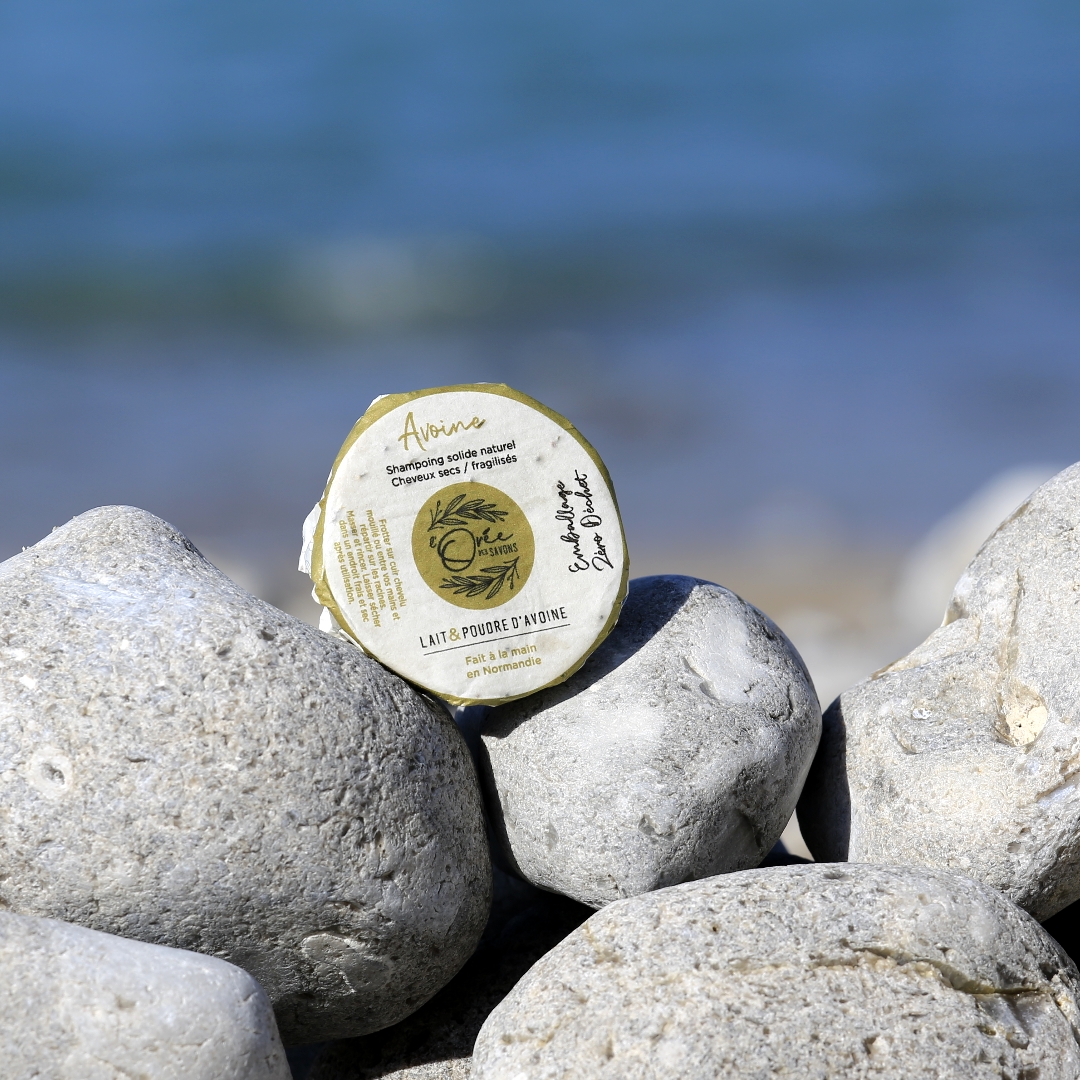 Shampoing solide Avoine - Lait d’avoine & Poudre d’avoine - cheveux secs, fragilisés 5