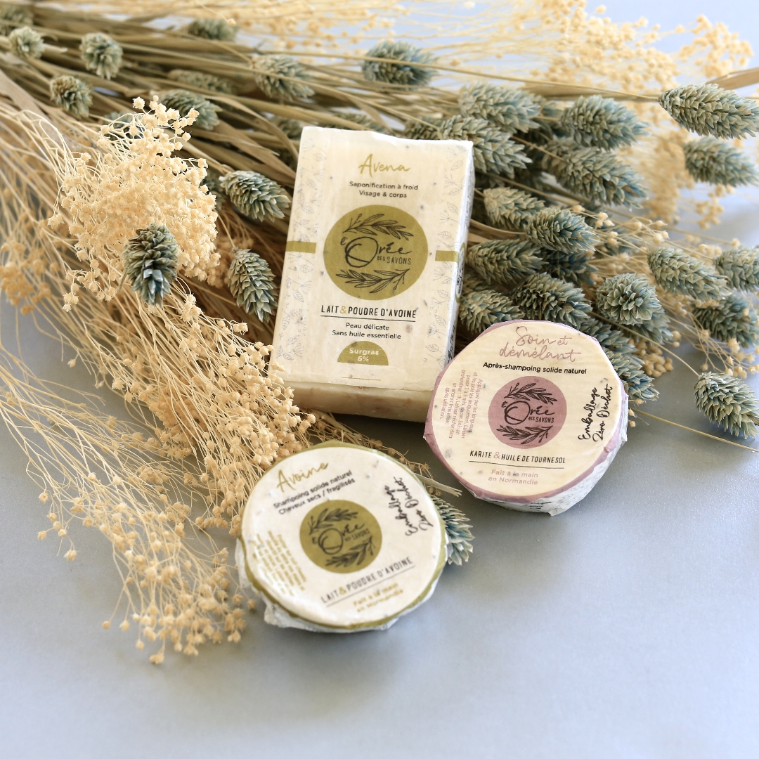 Coffret routine corps & cheveux avoine - Peaux et cheveux secs 4