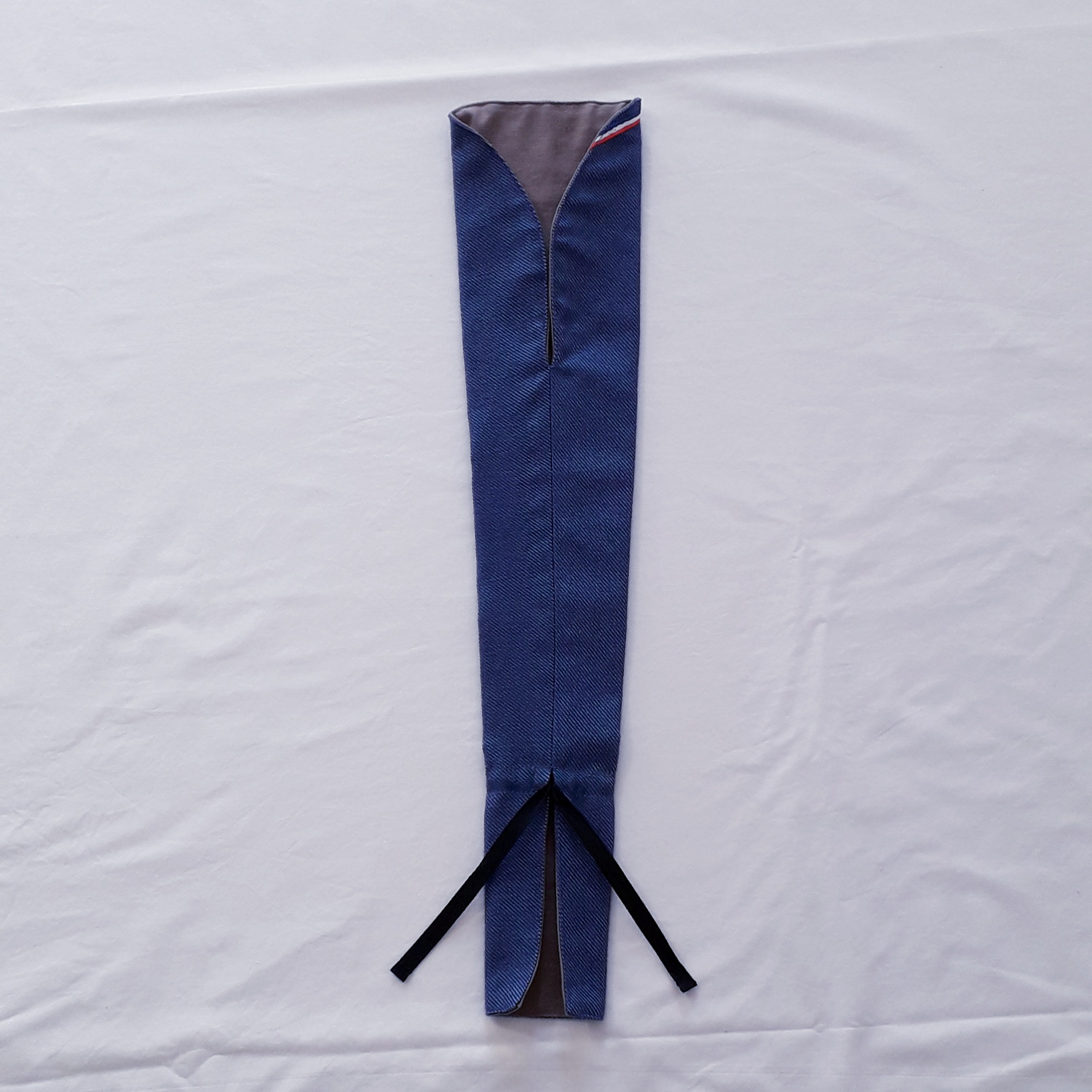 Cône à fleurs - Bleu jean / Taupe 6