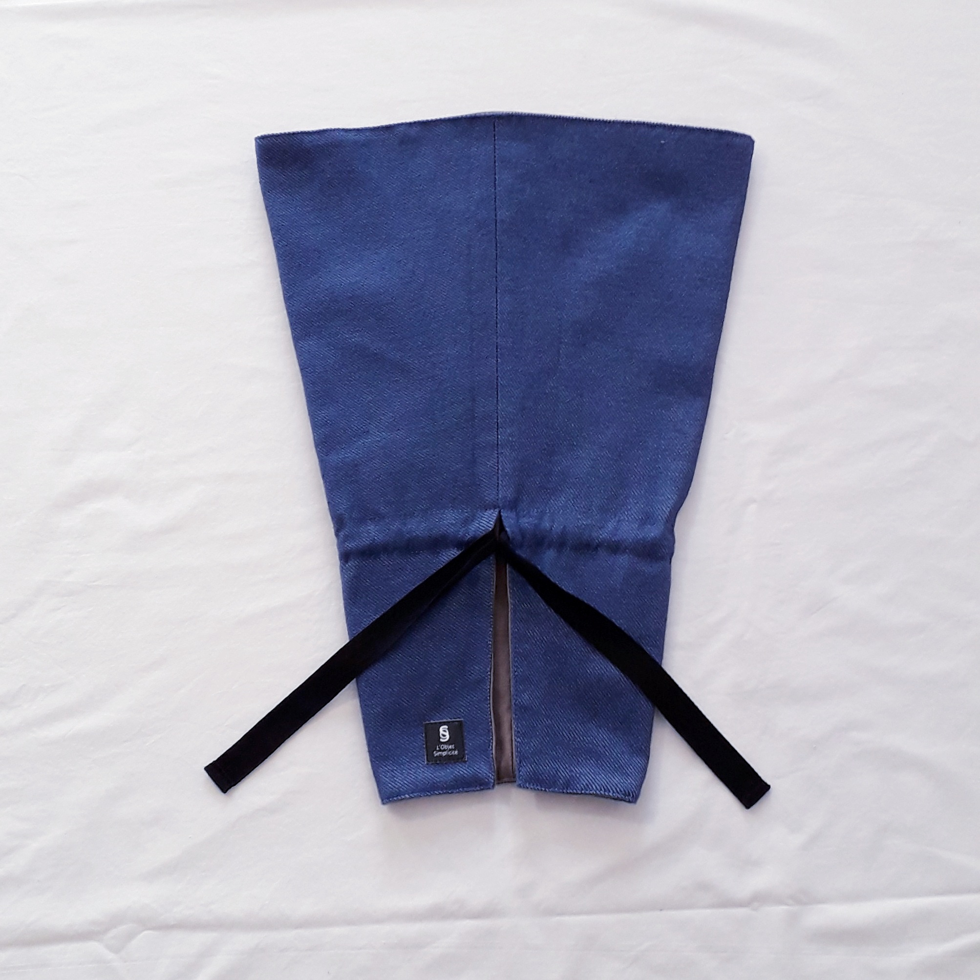 Cône à fleurs - Bleu jean / Taupe 7