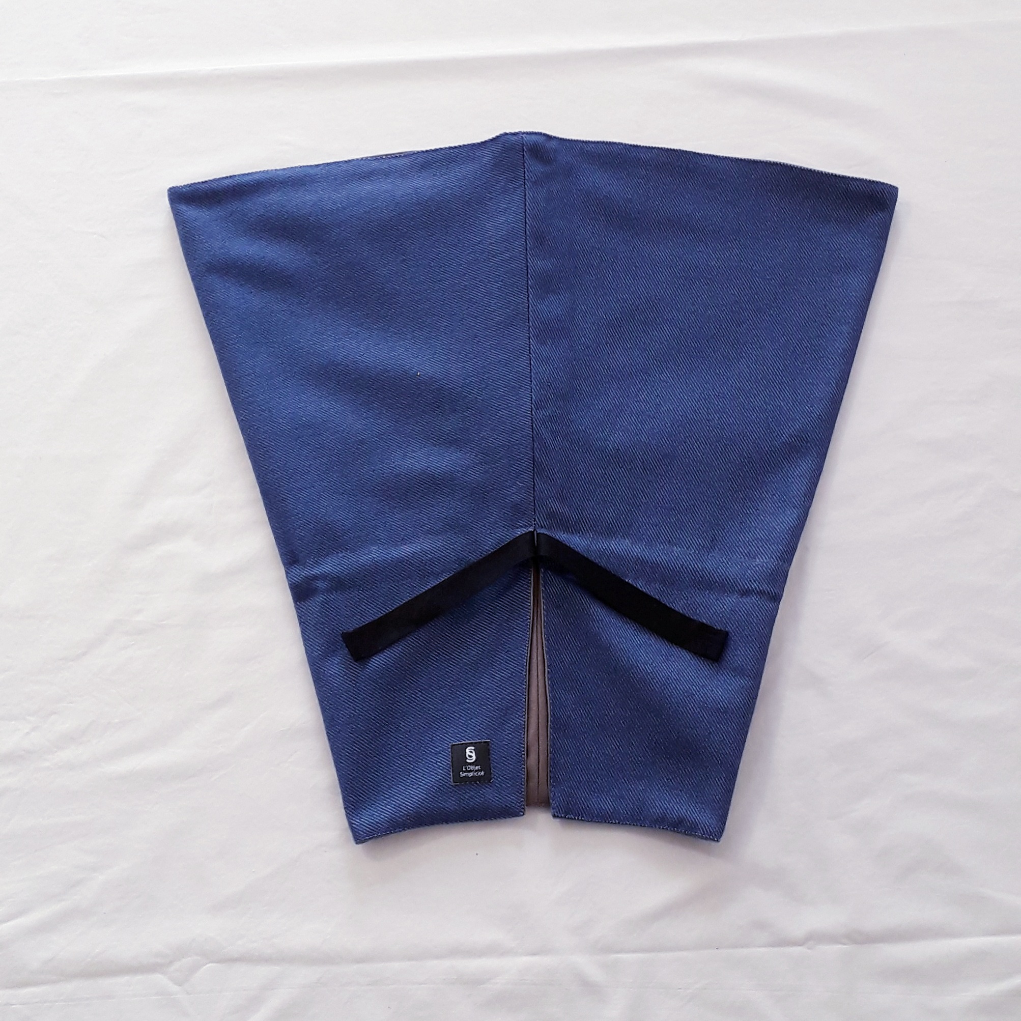 Cône à fleurs - Bleu jean / Taupe 8