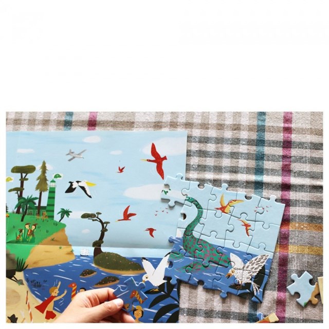 Puzzle DINOSAURES Go Back In Time - Pirouette Cacahouète 5