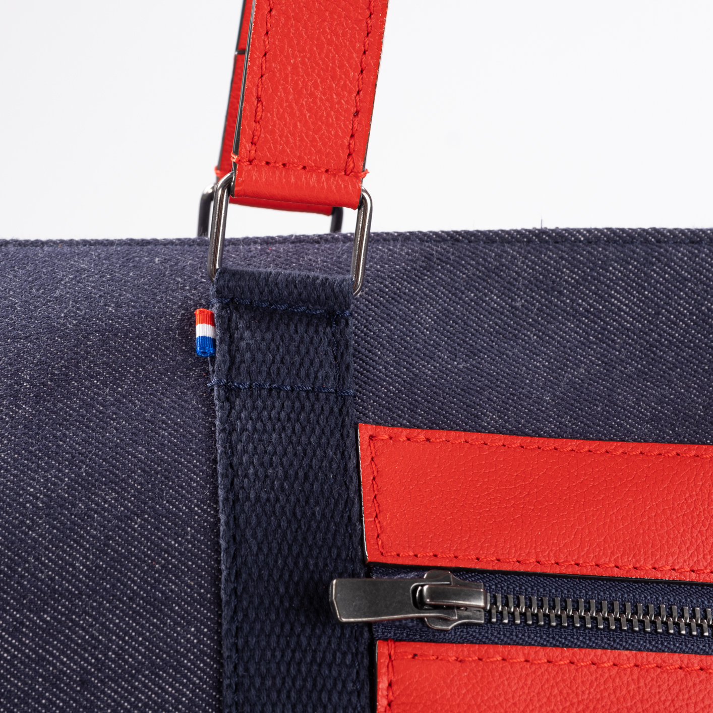 Sac polochon de voyage en cuir 6