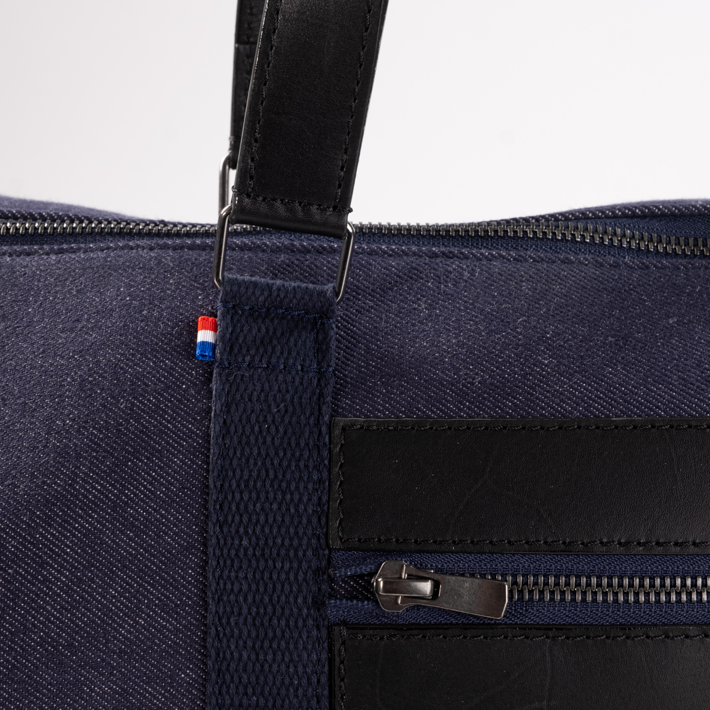 Sac polochon de voyage en cuir 8