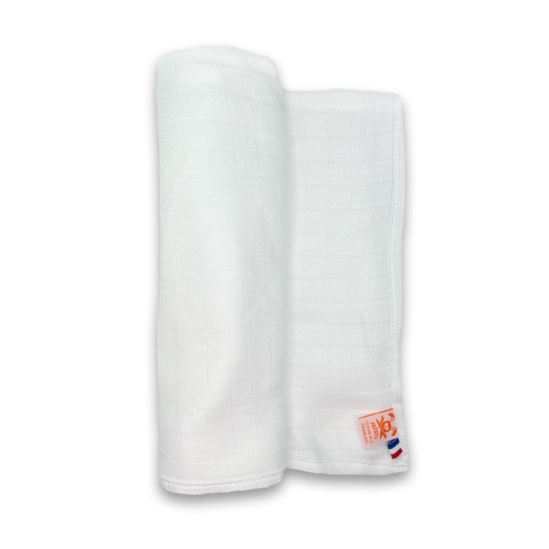 Maxi Lange en Coton Bio Blanc 5