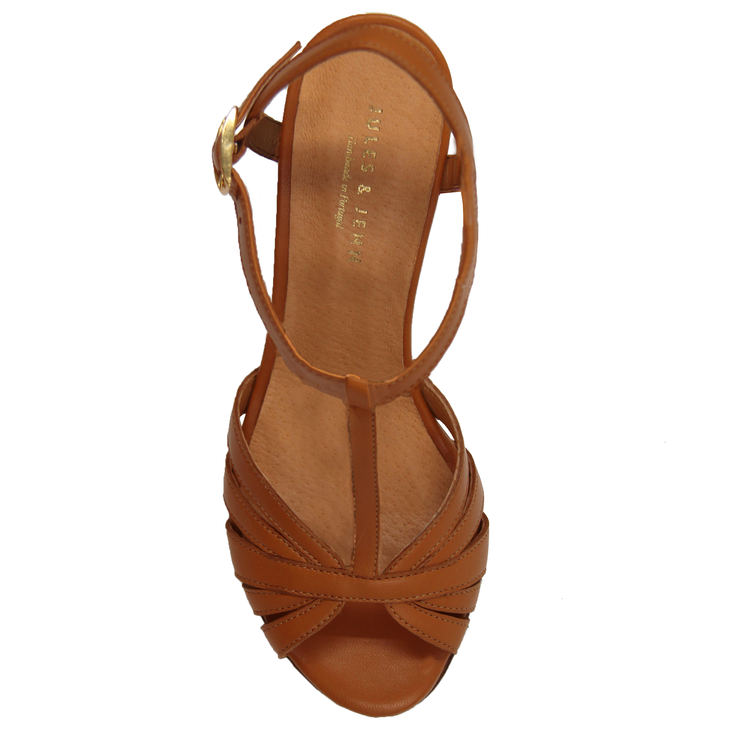 Sandale cuir camel femme online