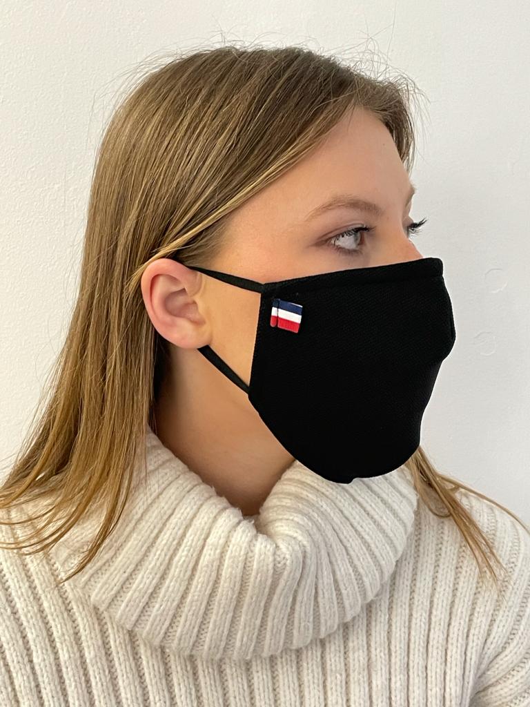 Lot de 4 masques réglables, fabrication française- Attestés cat.1 // 50 lavages 2