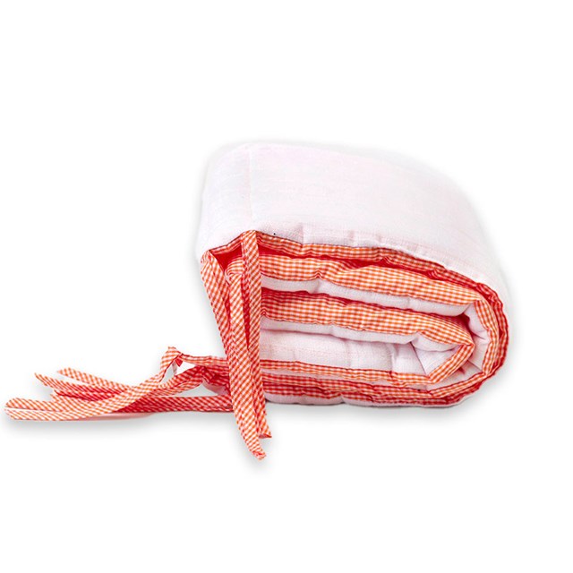 Tour de Lit en Coton Bio Blanc 2