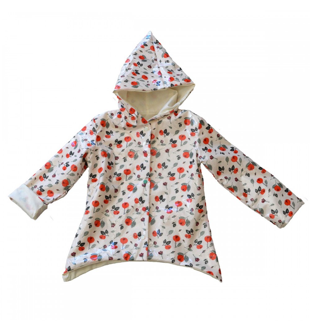 Veste de pluie évolutive - coton bio laminé 3