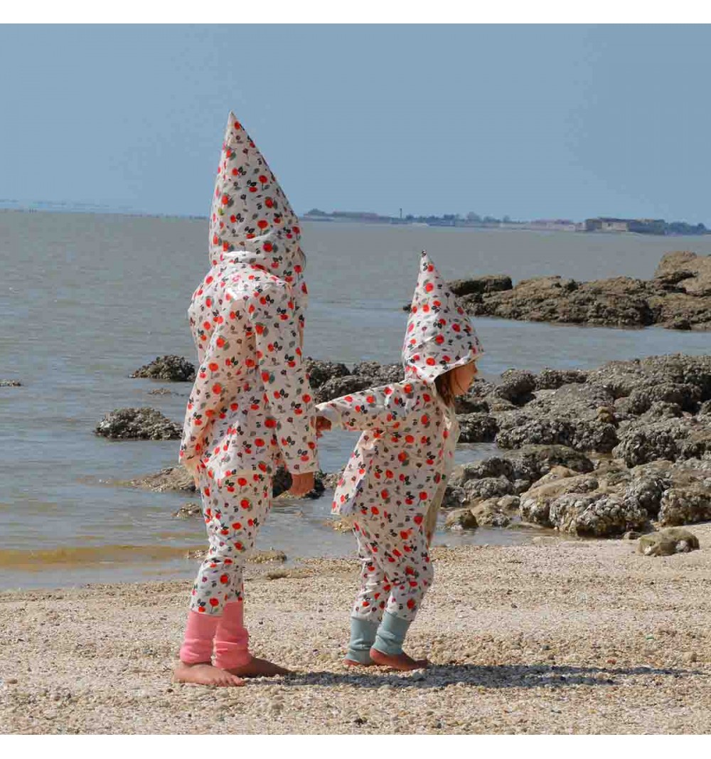 Veste de pluie évolutive - coton bio laminé 6