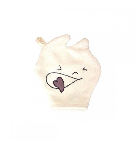 Gant de toilette beurk - coton bio