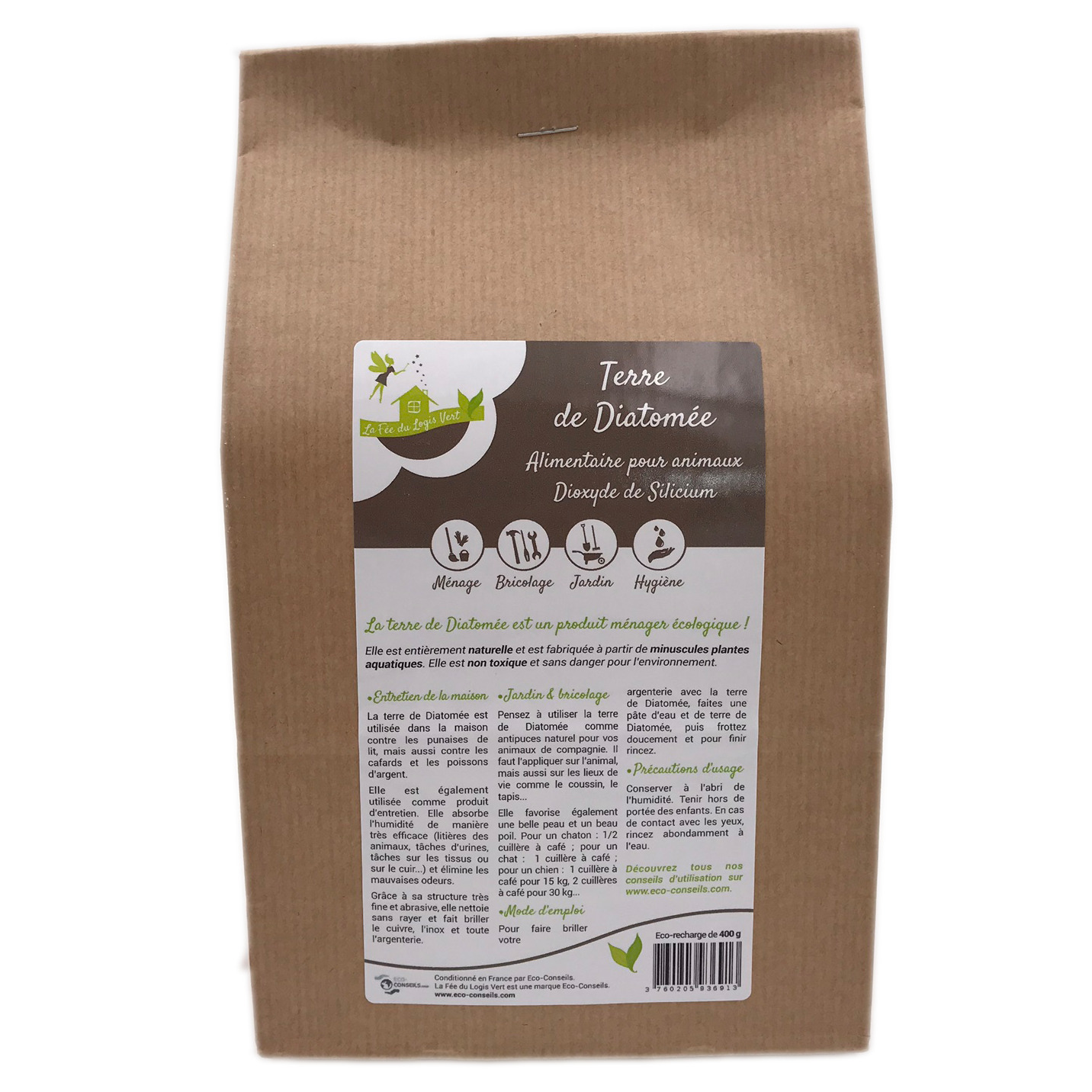 Terre de Diatomée - Sachet de 400 g 3